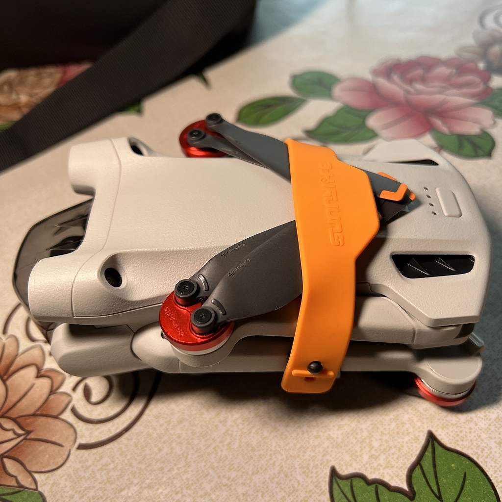 ドローン】DJI mini 3 Pro プロペラホルダー 必須アイテム ▻ Matuken Auto