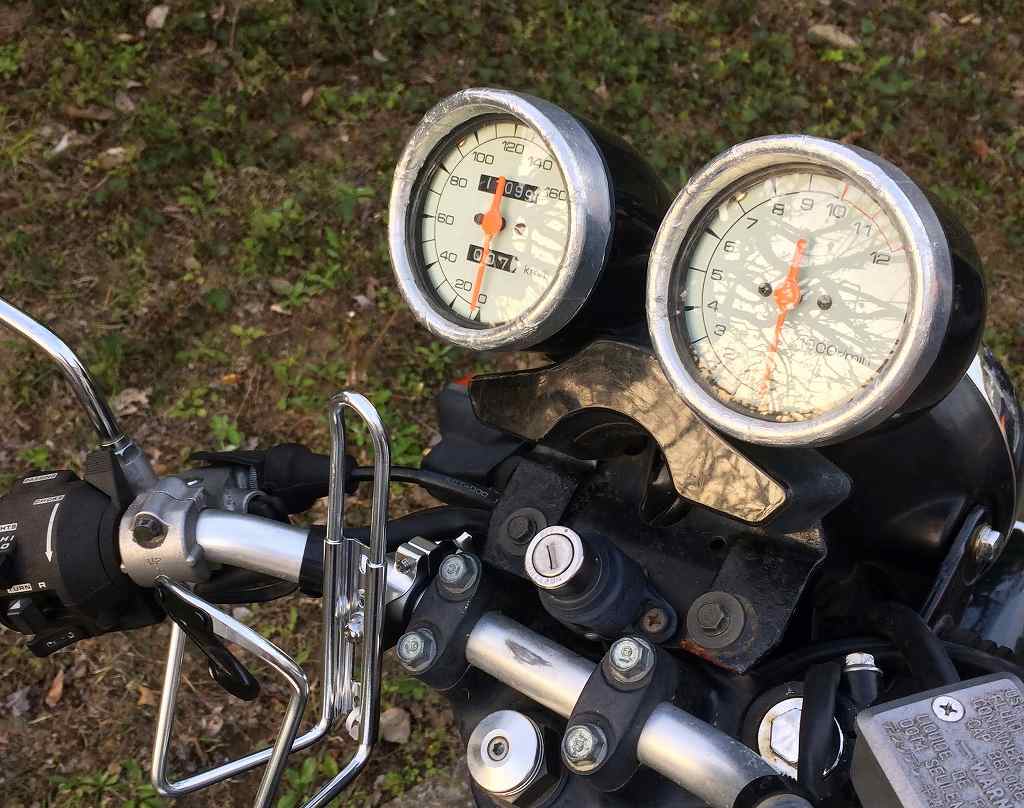 整備記録】CB125T メーター交換 グース350流用 ▻ Fun Hobby's blog