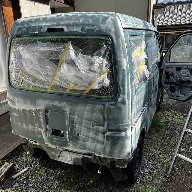 刷毛塗り全塗装
