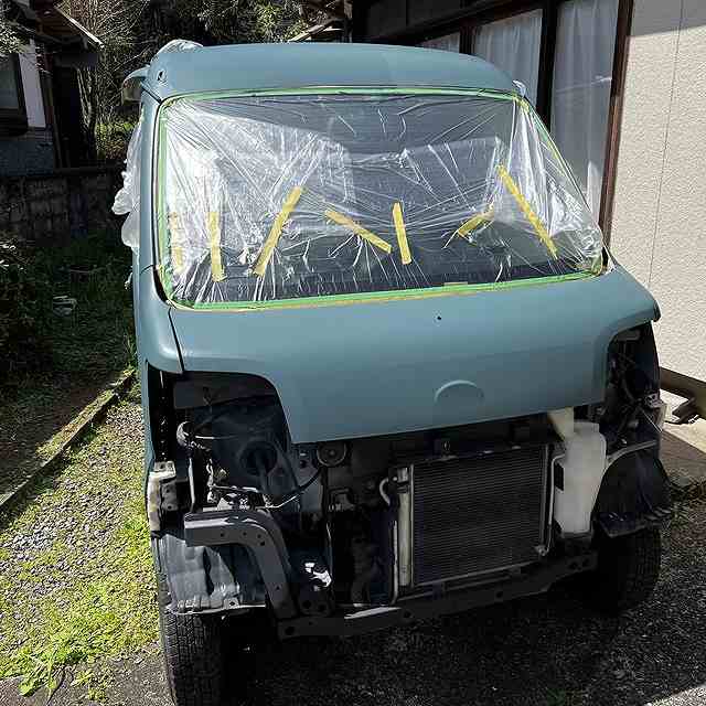 刷毛塗り全塗装