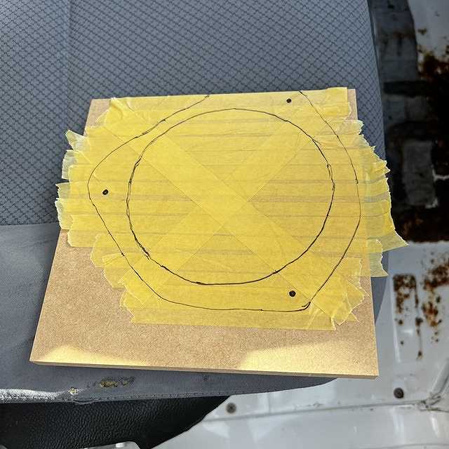 スピーカー取り付け
