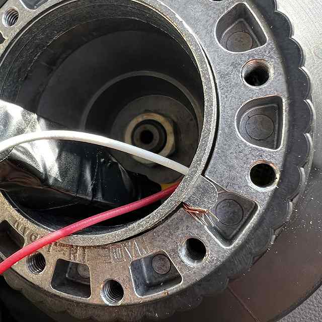 ステアリング交換