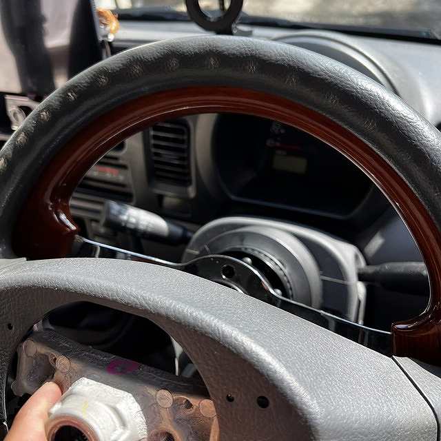 ステアリング交換