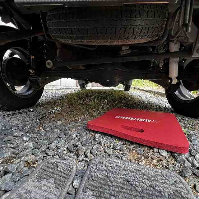 リアショック変更