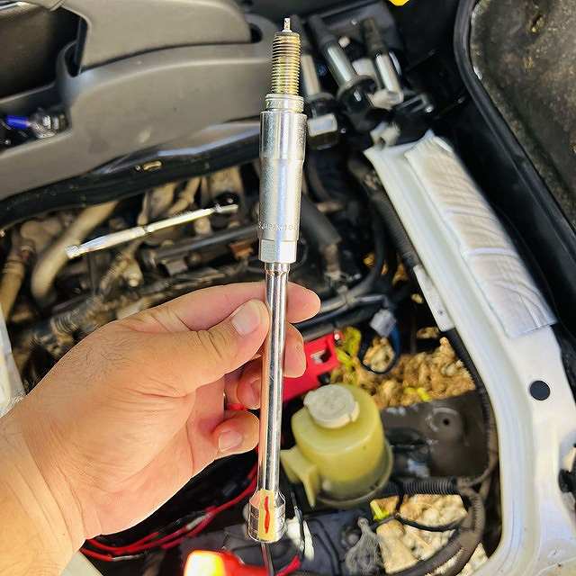 スパークプラグ電極揃え