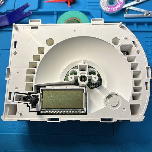メーターバックライト白色化